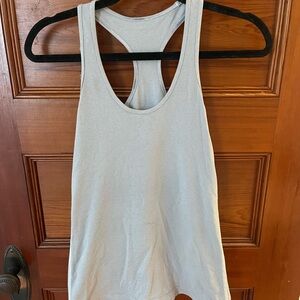Lululemon Athletica Light Gray Tank Top
